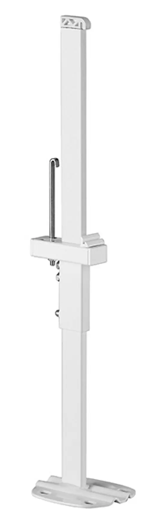 Kermi Standkonsole, höhenverstellbar, weiß